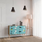 PATHS TO HAPPINESS Sideboard mit 2 Türen in Eiche-Optik
