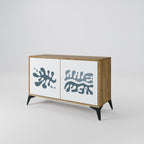 WONDERLAND VEGETATION Sideboard mit 2 Türen in Eiche-Optik