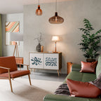 WONDERLAND VEGETATION Sideboard mit 2 Türen in Eiche-Optik