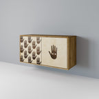 SEE MORE Sideboard mit 2 Türen in Eiche-Optik