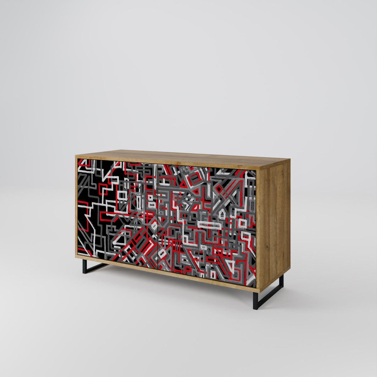 BROKEN LINES 2-türiges Sideboard