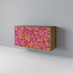 LOVELY MEMORIES Sideboard mit 2 Türen in Eiche-Optik