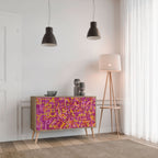 LOVELY MEMORIES Sideboard mit 2 Türen in Eiche-Optik