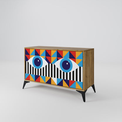 ABSTRACTION AND GEOMETRY 2-türiges Sideboard