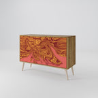 FLOATING THOUGHTS Sideboard mit 2 Türen in Eiche-Optik