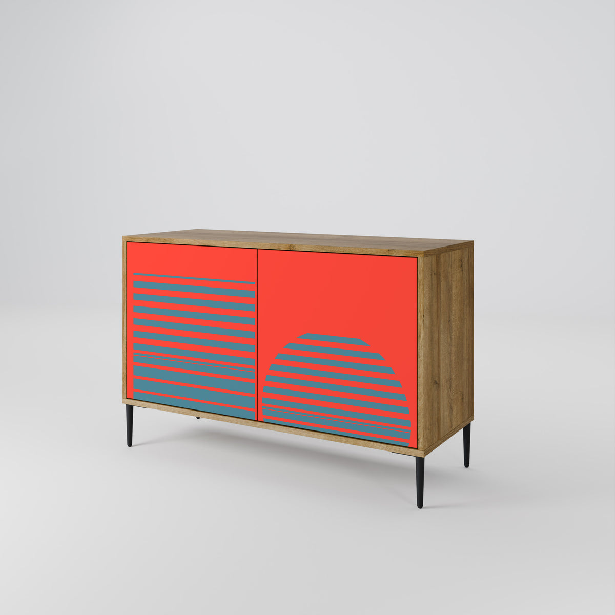 RISING GEOMETRY STARS 2-türiges Sideboard