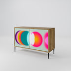 SYMPHONY OF COLORS Sideboard mit 2 Türen in Eiche-Optik