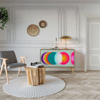 SYMPHONY OF COLORS Sideboard mit 2 Türen in Eiche-Optik