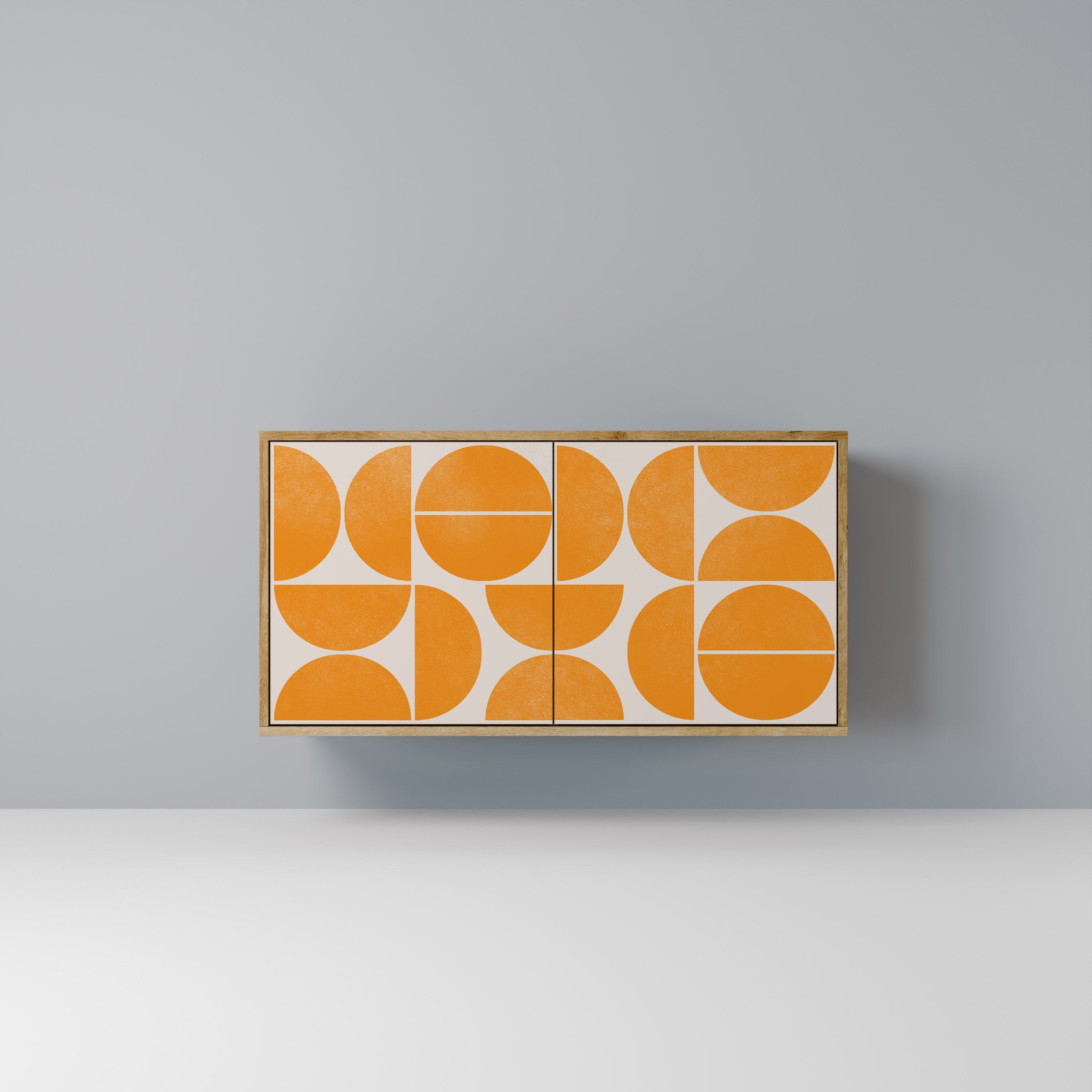 RECURRING DREAMS Sideboard mit 2 Türen in Eichenoptik