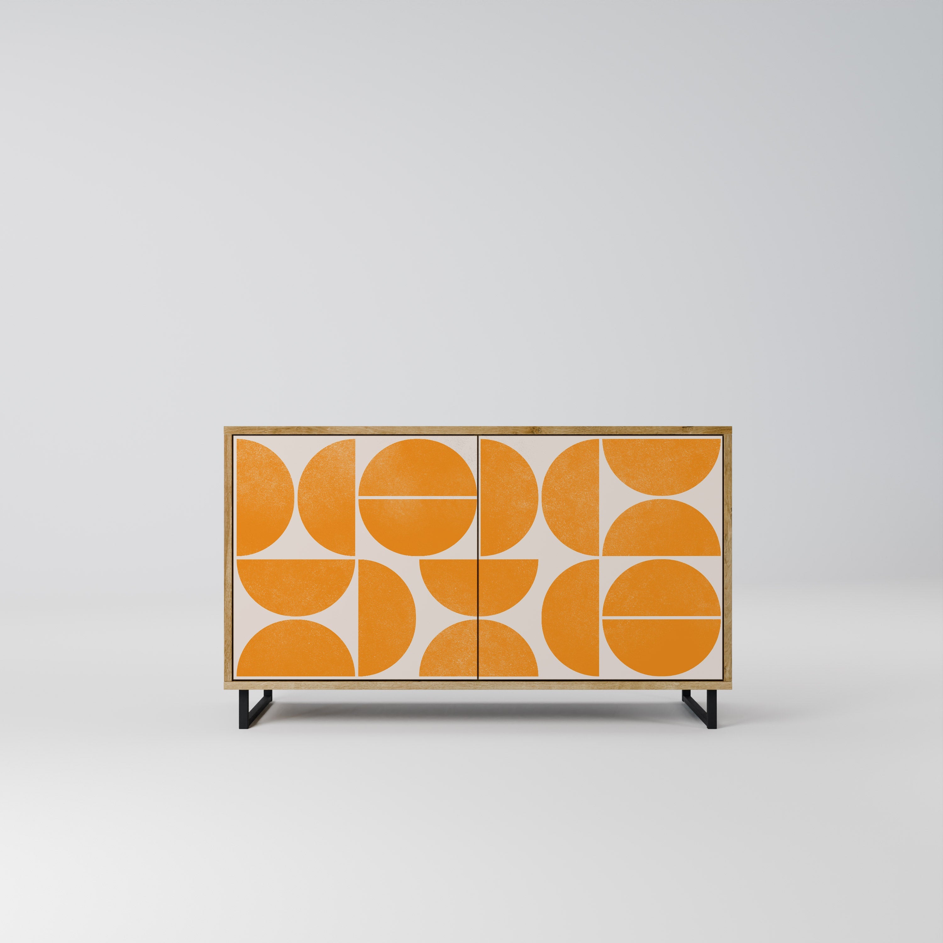 RECURRING DREAMS Sideboard mit 2 Türen in Eichenoptik
