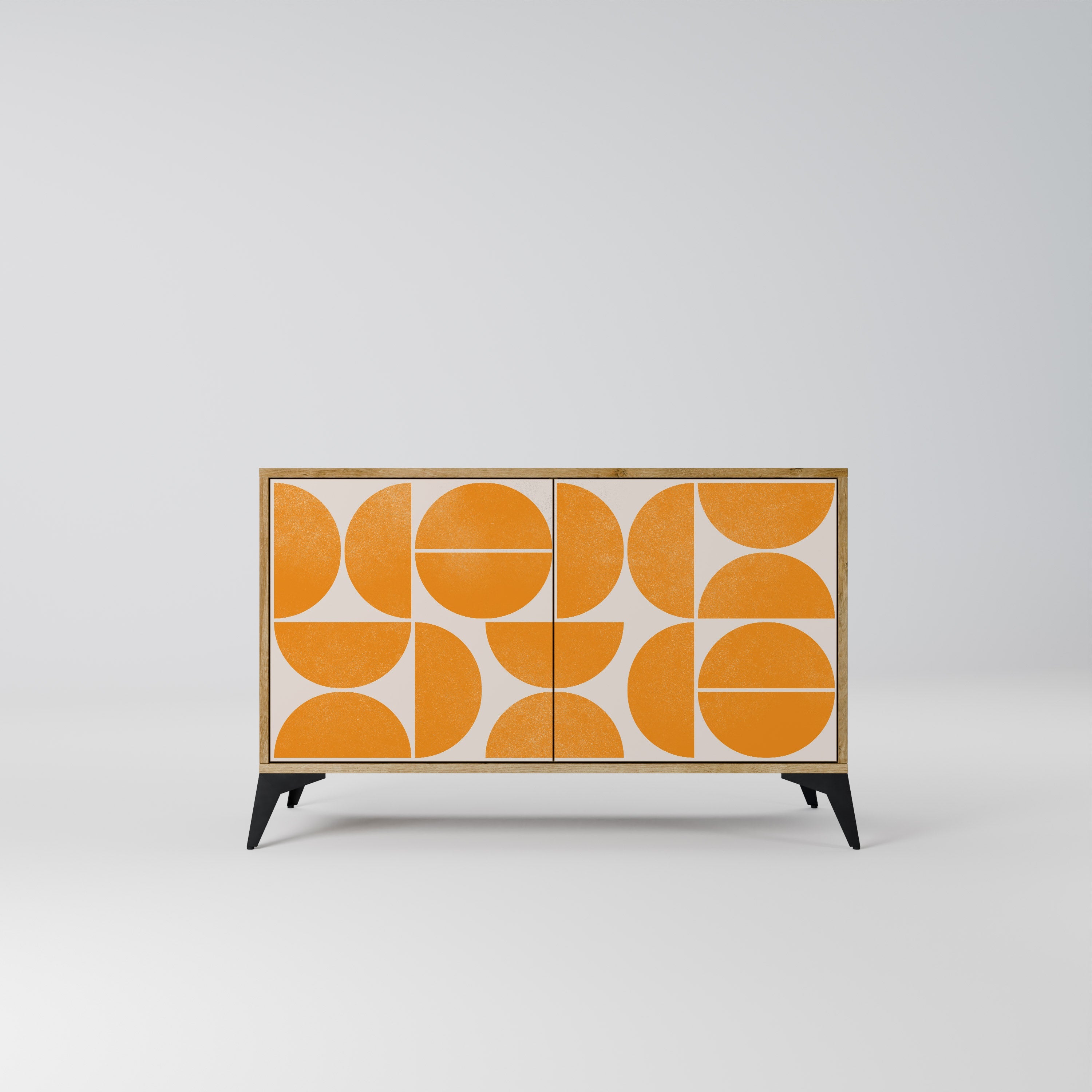 RECURRING DREAMS Sideboard mit 2 Türen in Eichenoptik