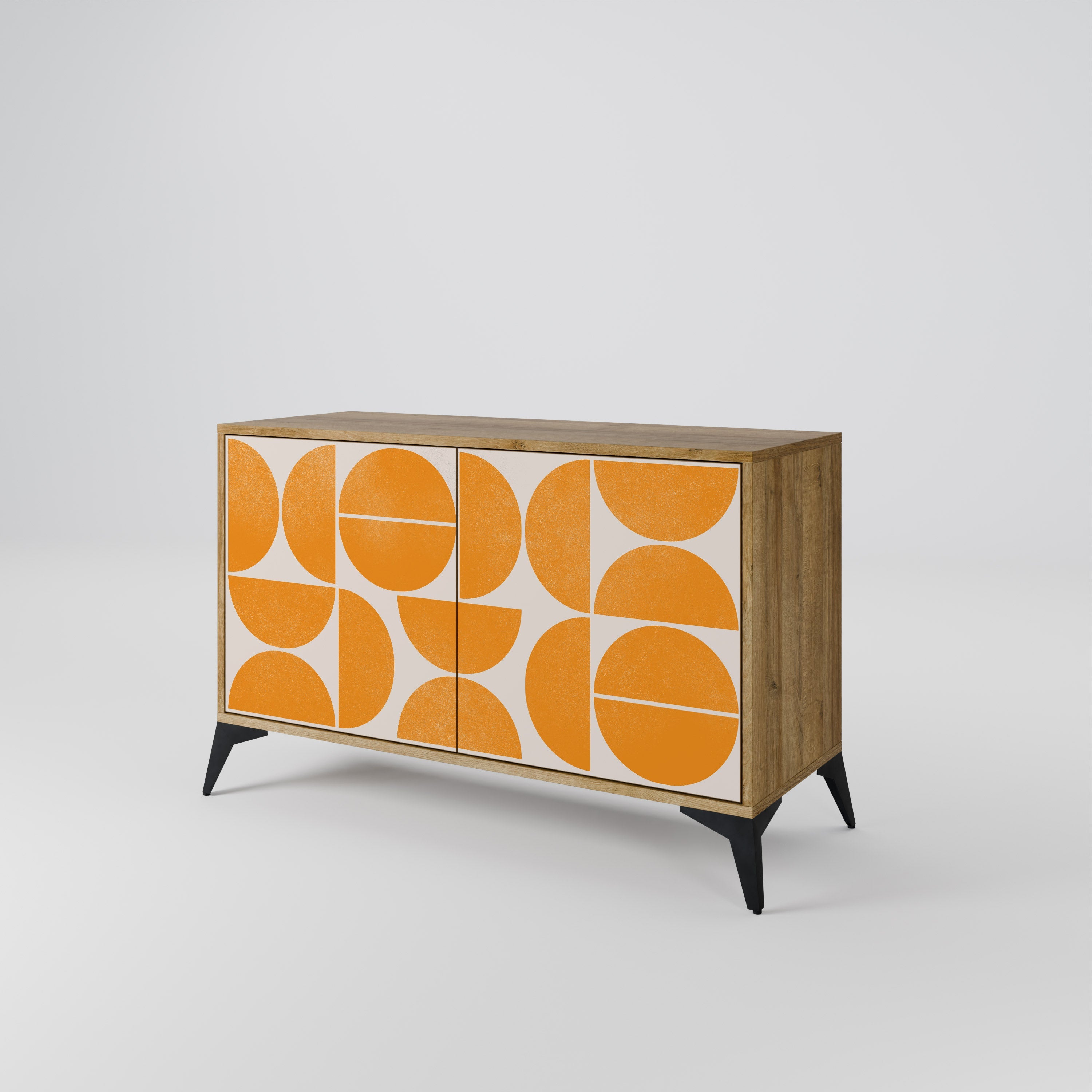RECURRING DREAMS Sideboard mit 2 Türen in Eichenoptik