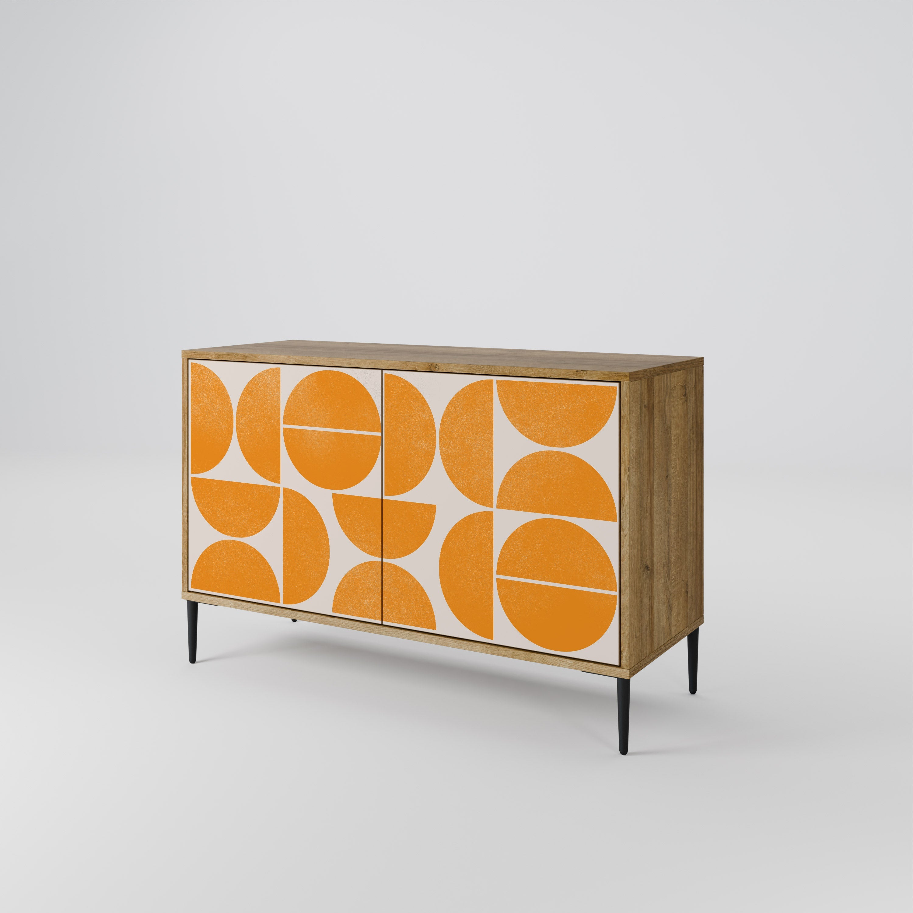 RECURRING DREAMS Sideboard mit 2 Türen in Eichenoptik