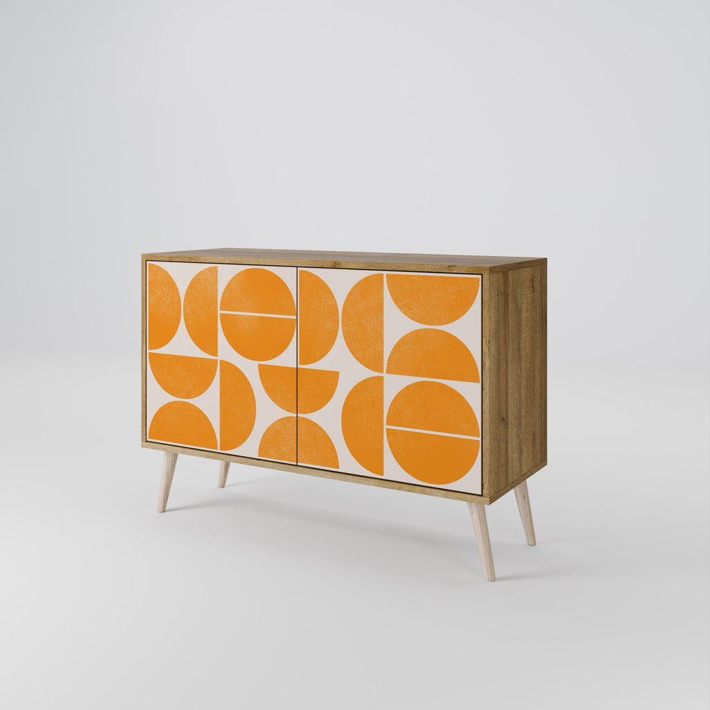 RECURRING DREAMS Sideboard mit 2 Türen in Eichenoptik