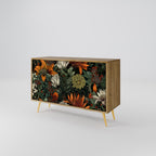 MIDNIGHT SPROUT Sideboard mit 2 Türen in Eiche-Optik