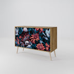ETHEREAL BLOSSOMS Sideboard mit 2 Türen in Eiche-Optik