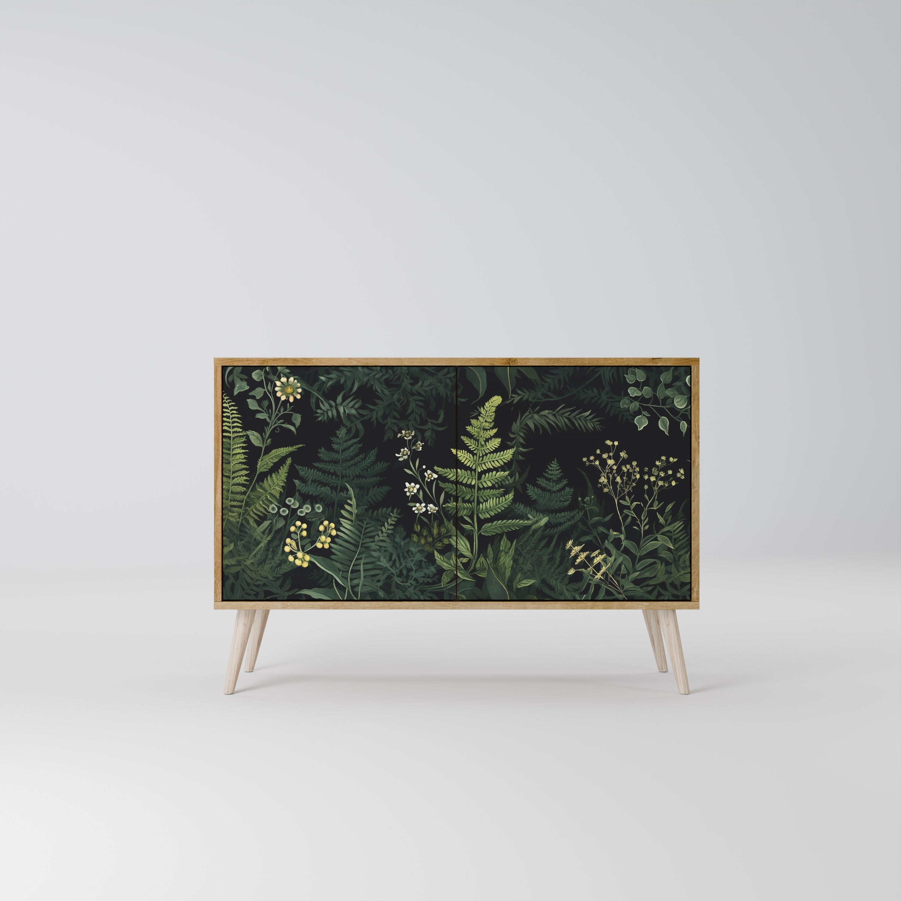 FERN FLOWERS Sideboard mit 2 Türen in Eichenoptik