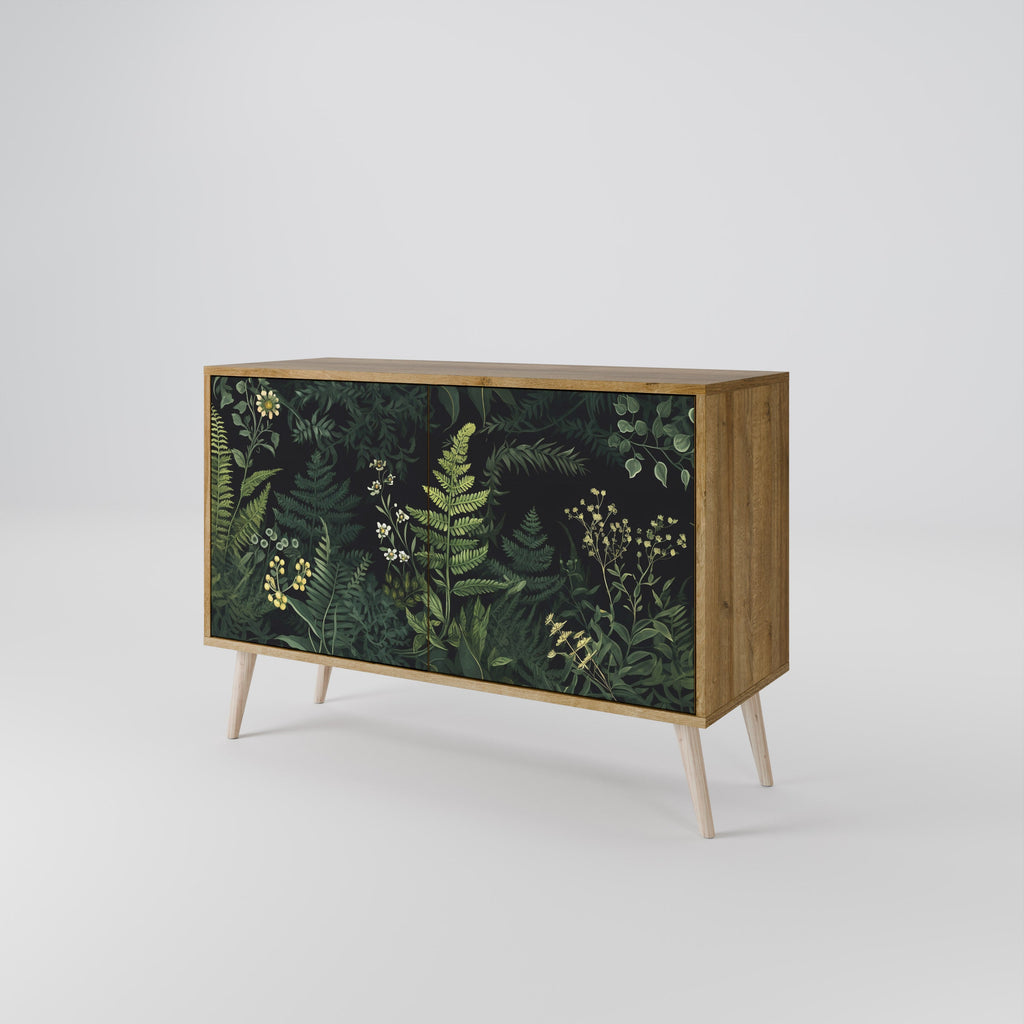 FERN FLOWERS Sideboard mit 2 Türen in Eichenoptik