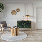 FERN FLOWERS Sideboard mit 2 Türen in Eiche-Optik