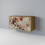 PETAL HARMONY Sideboard mit 2 Türen in Eiche-Optik