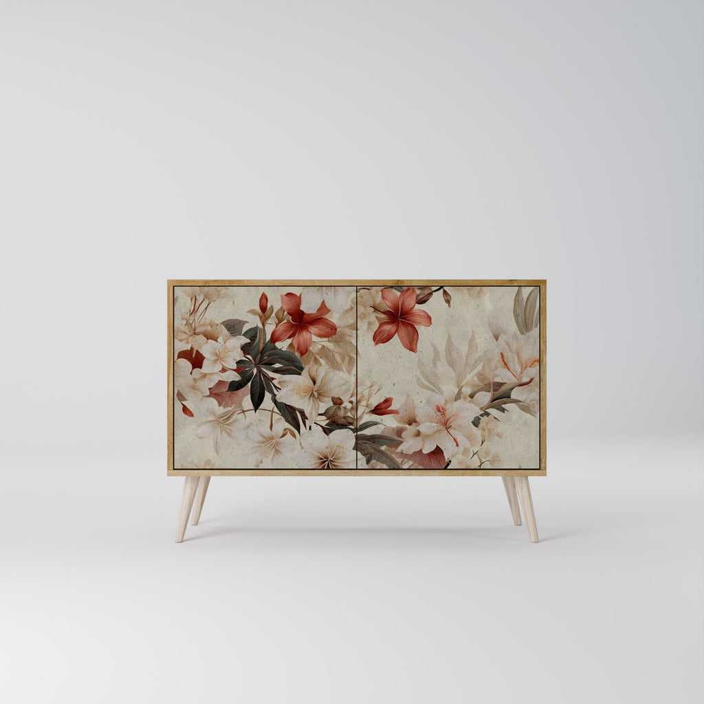 PETAL HARMONY Sideboard mit 2 Türen in Eichenoptik