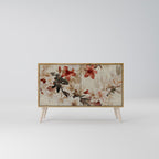 PETAL HARMONY Sideboard mit 2 Türen in Eiche-Optik