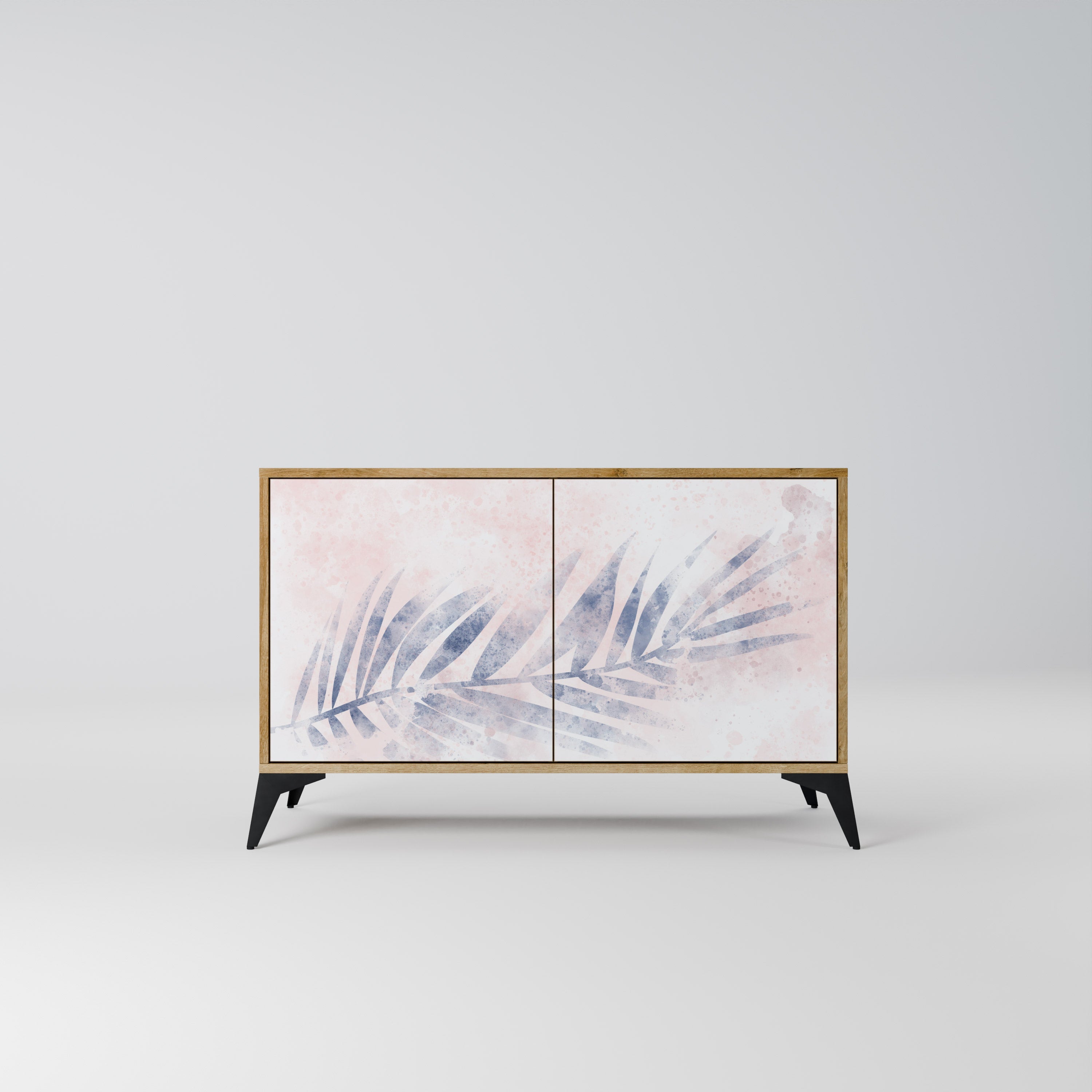 TIMELESS FLOAT Sideboard mit 2 Türen in Eichenoptik