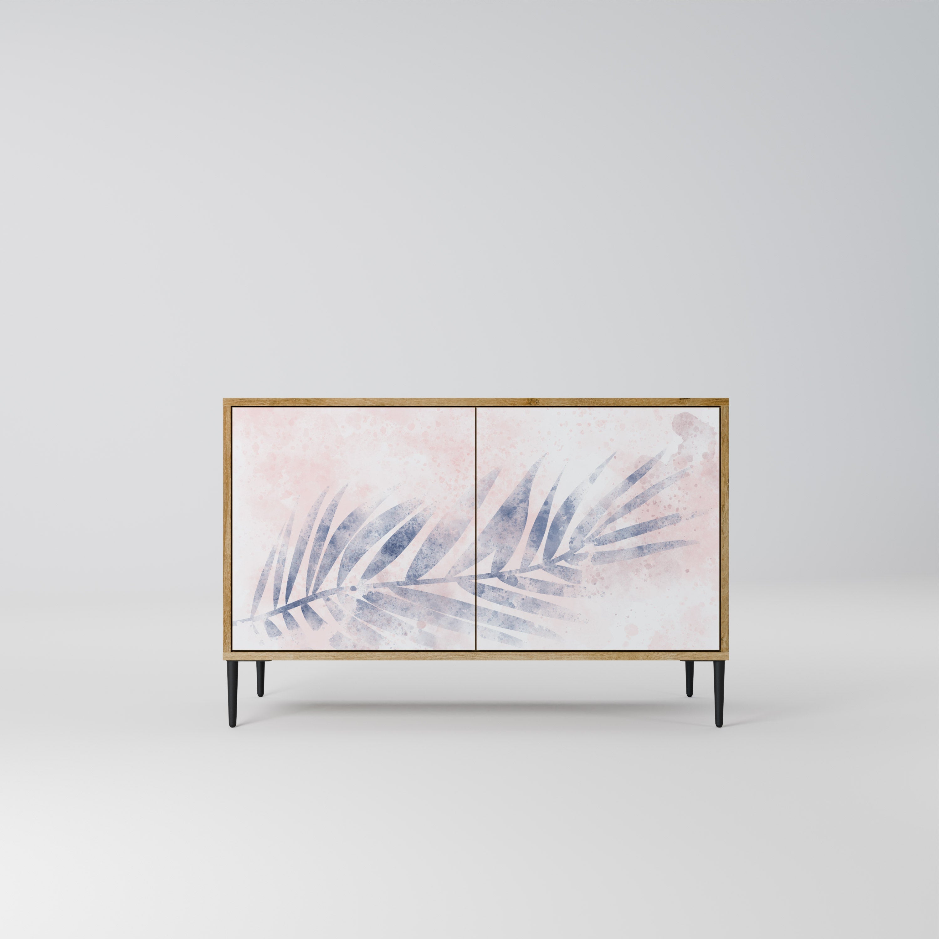 TIMELESS FLOAT Sideboard mit 2 Türen in Eichenoptik