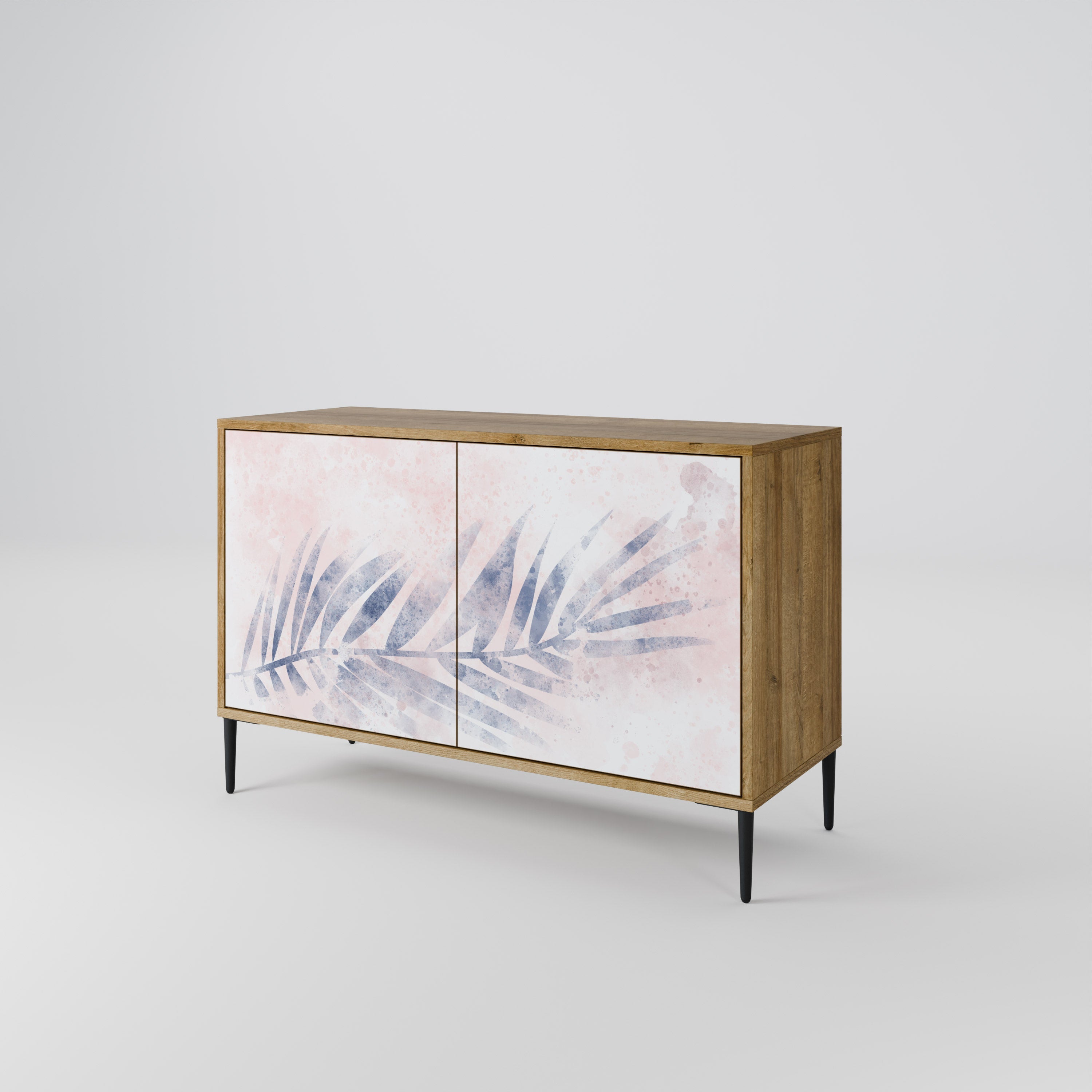 TIMELESS FLOAT Sideboard mit 2 Türen in Eichenoptik