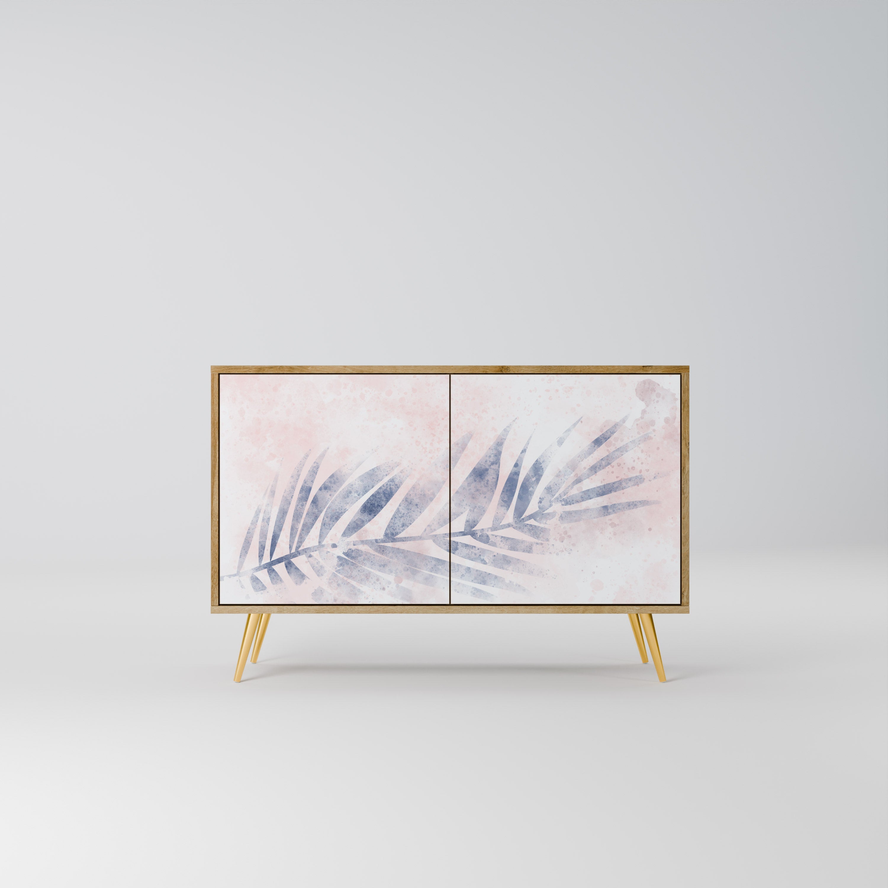 TIMELESS FLOAT Sideboard mit 2 Türen in Eichenoptik