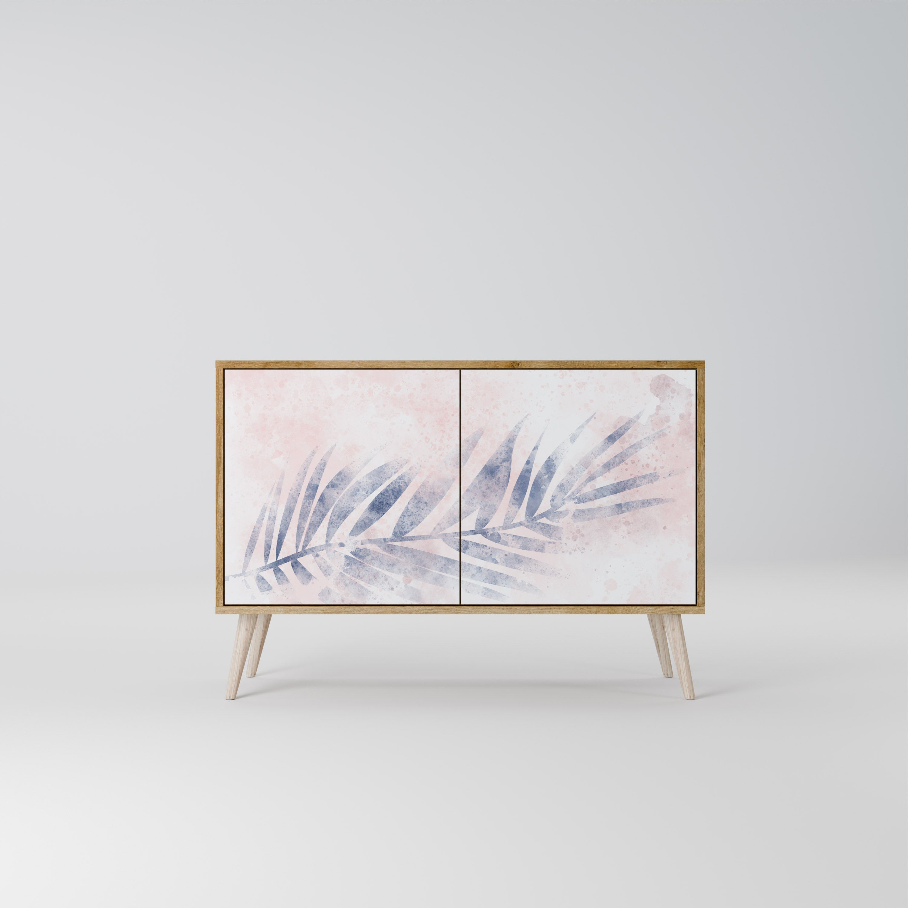 TIMELESS FLOAT Sideboard mit 2 Türen in Eichenoptik