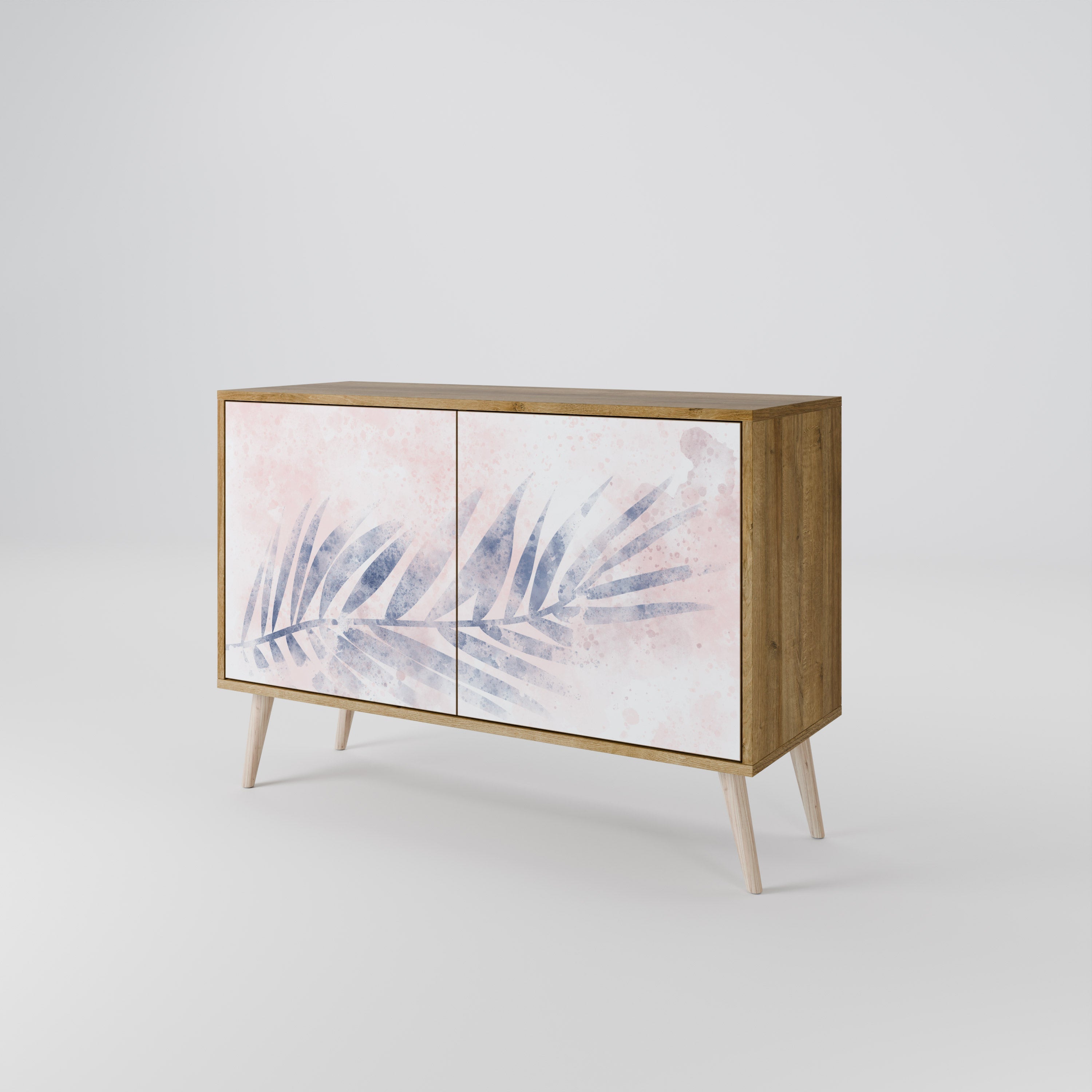 TIMELESS FLOAT Sideboard mit 2 Türen in Eichenoptik