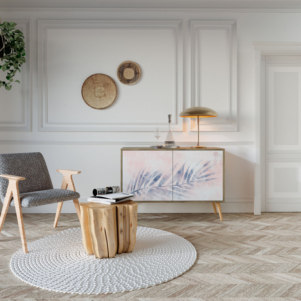 TIMELESS FLOAT Sideboard mit 2 Türen in Eichenoptik