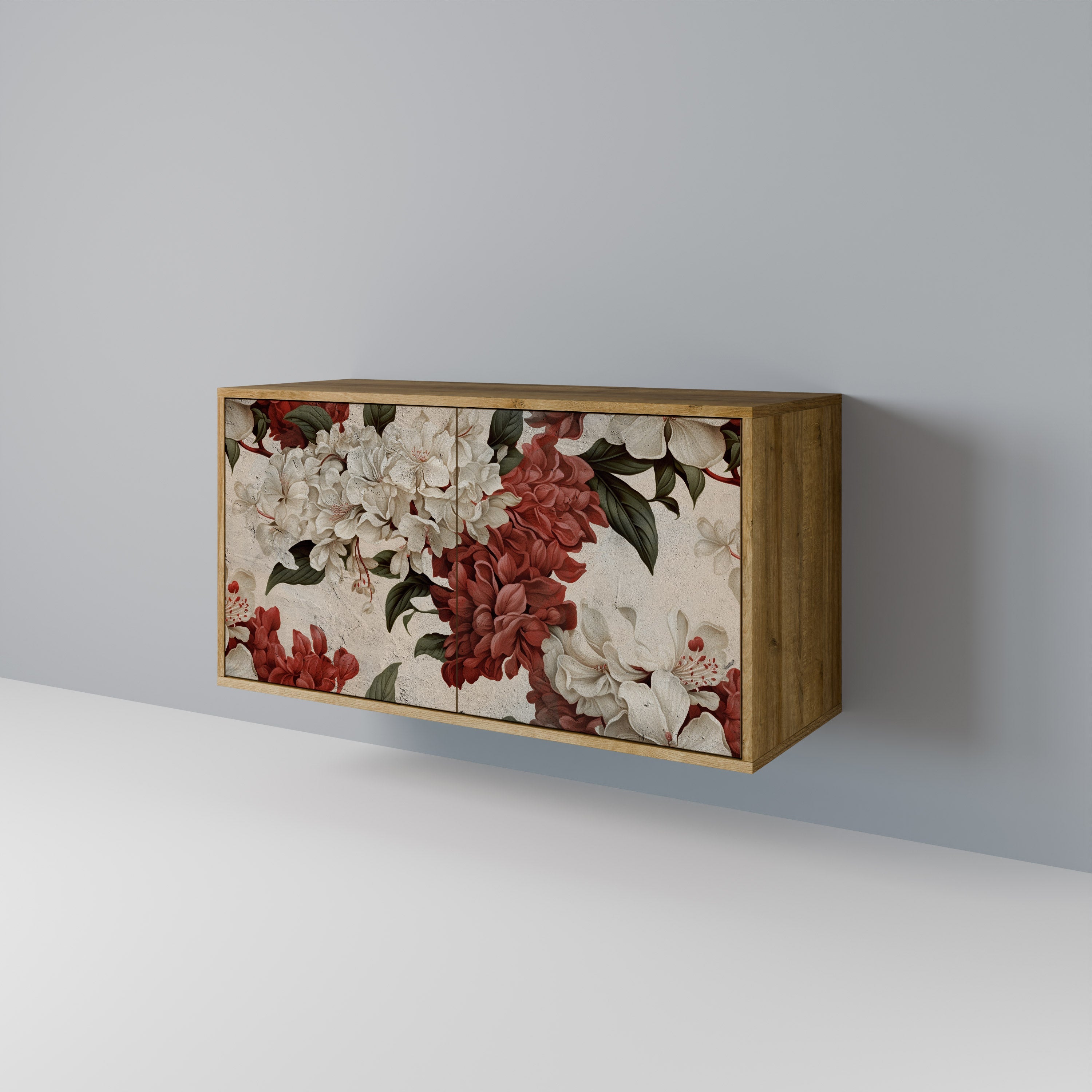 EPHEMERAL DAYS Sideboard mit 2 Türen in Eichenoptik