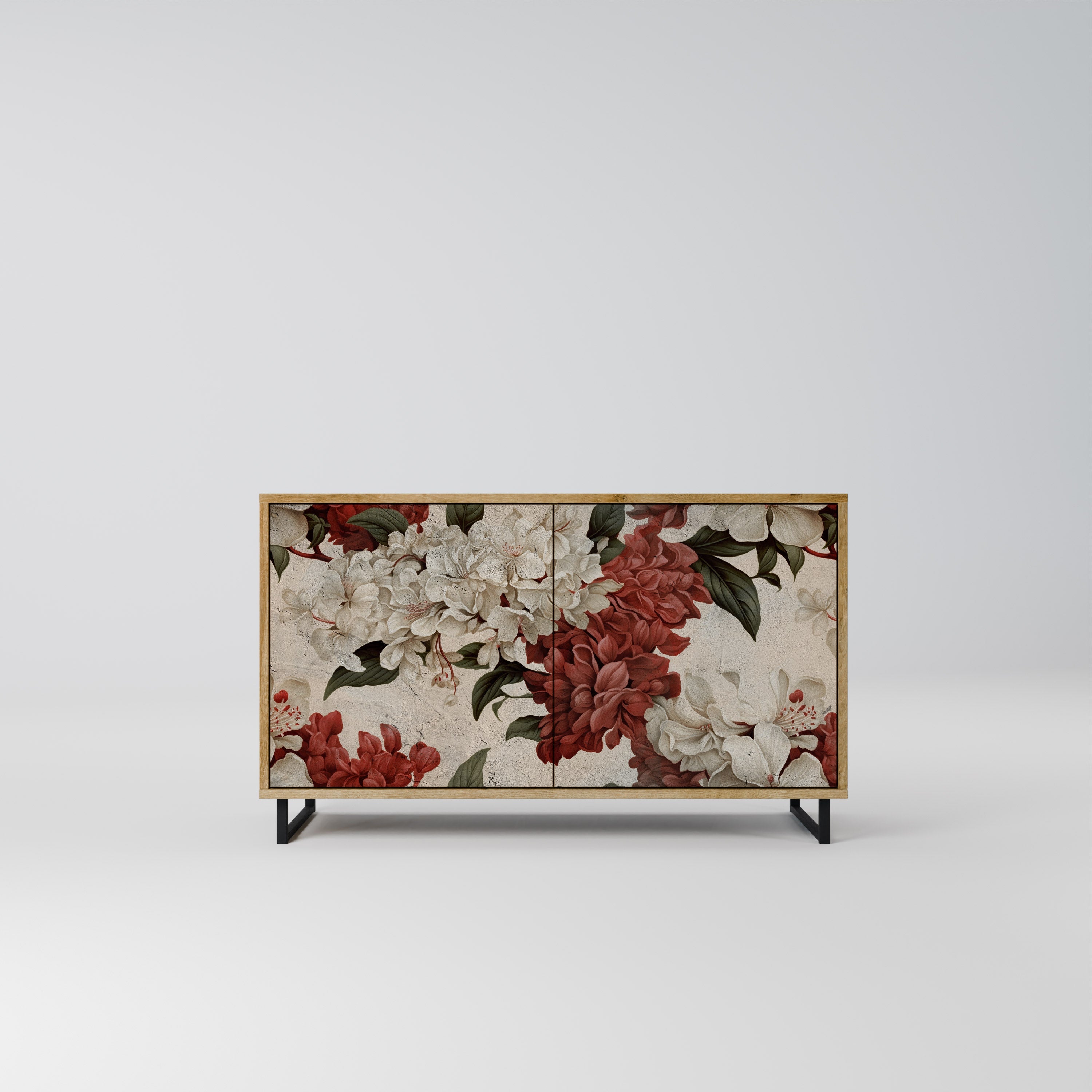 EPHEMERAL DAYS Sideboard mit 2 Türen in Eichenoptik