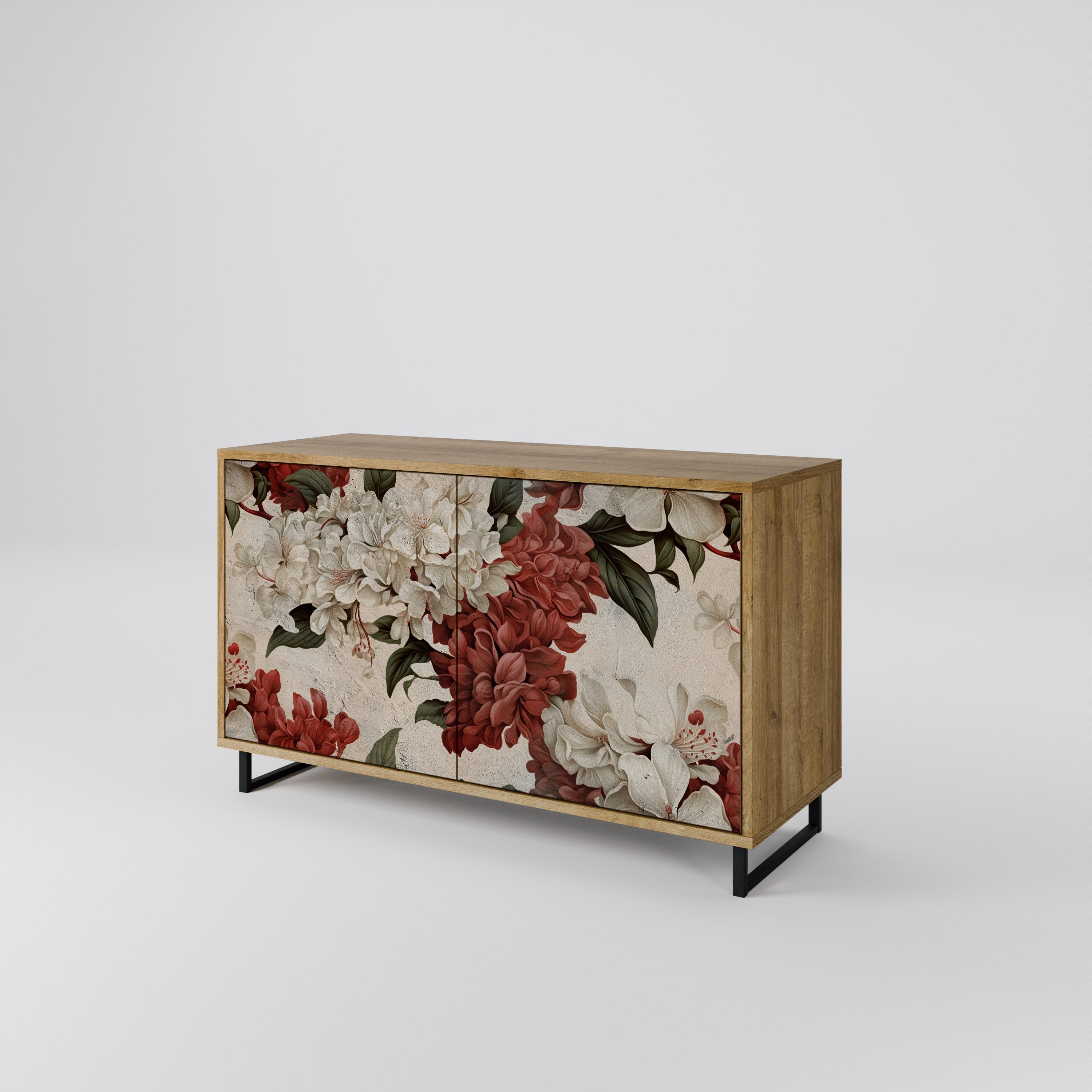 EPHEMERAL DAYS Sideboard mit 2 Türen in Eichenoptik