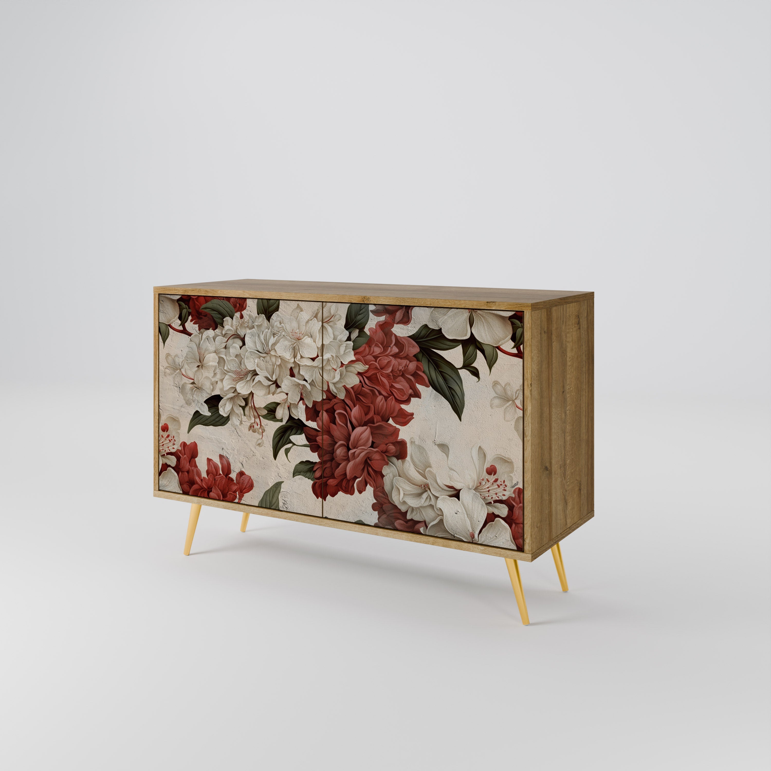 EPHEMERAL DAYS Sideboard mit 2 Türen in Eichenoptik
