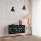 FOWL ORNAMENT Sideboard mit 2 Türen in Eiche-Optik