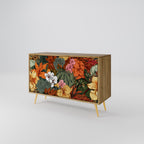 RADIANT FLORA Sideboard mit 2 Türen in Eiche-Optik