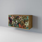 BOTANICAL EMERGENCE Sideboard mit 2 Türen in Eiche-Optik