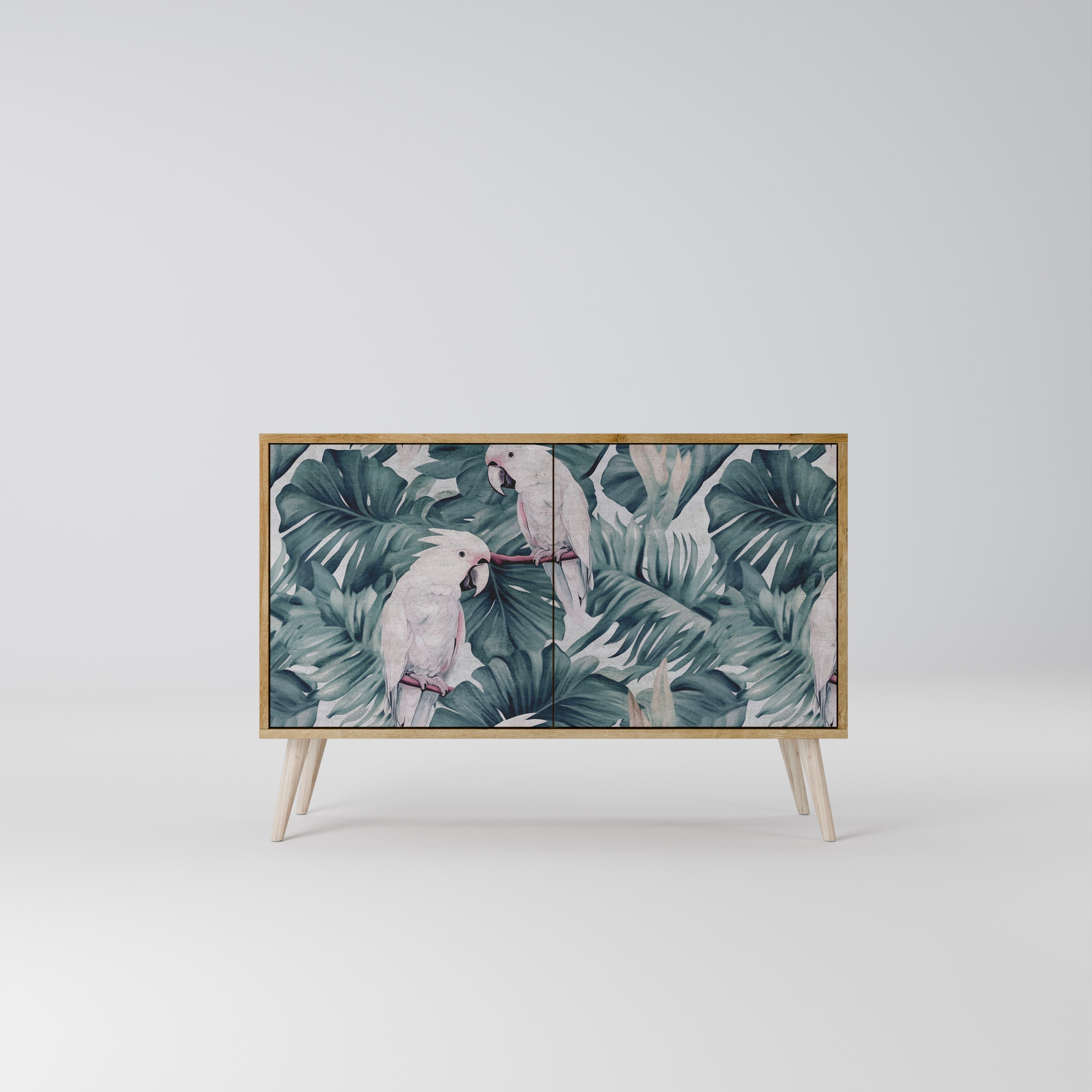 POPINJAY LOOK Sideboard mit 2 Türen in Eichenoptik