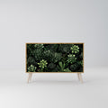 SUCCULENT JUNGLE Sideboard mit 2 Türen in Eiche-Optik