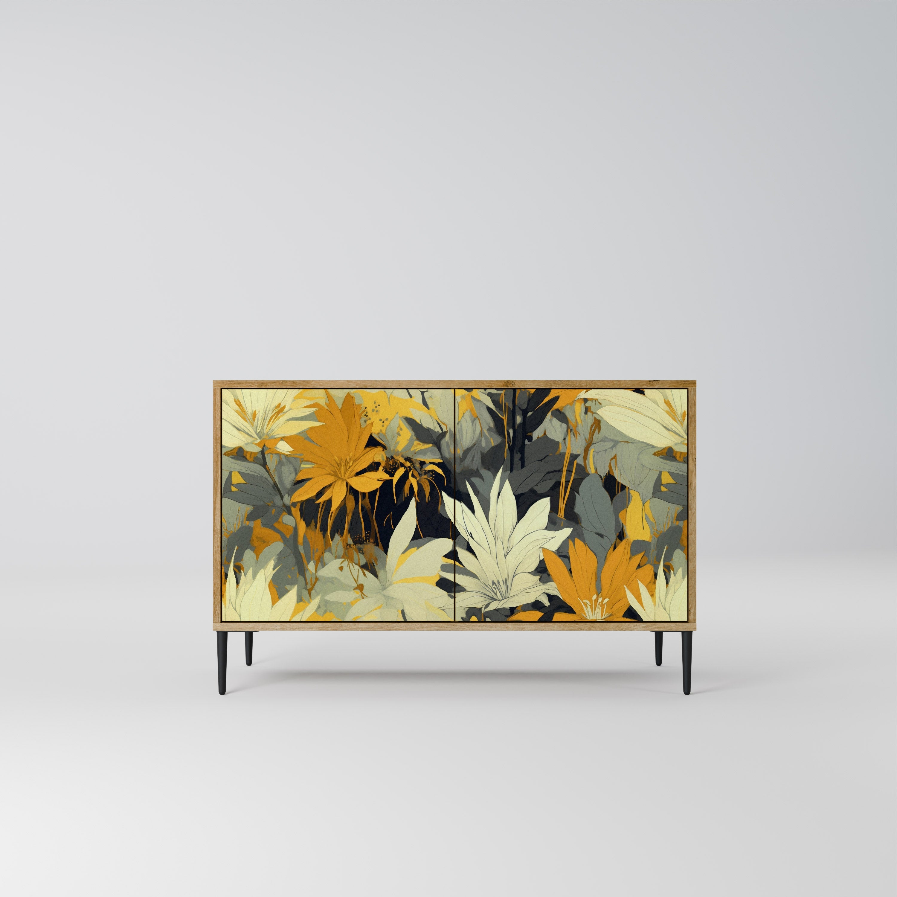 SUNKISSED LILY Sideboard mit 2 Türen in Eichenoptik