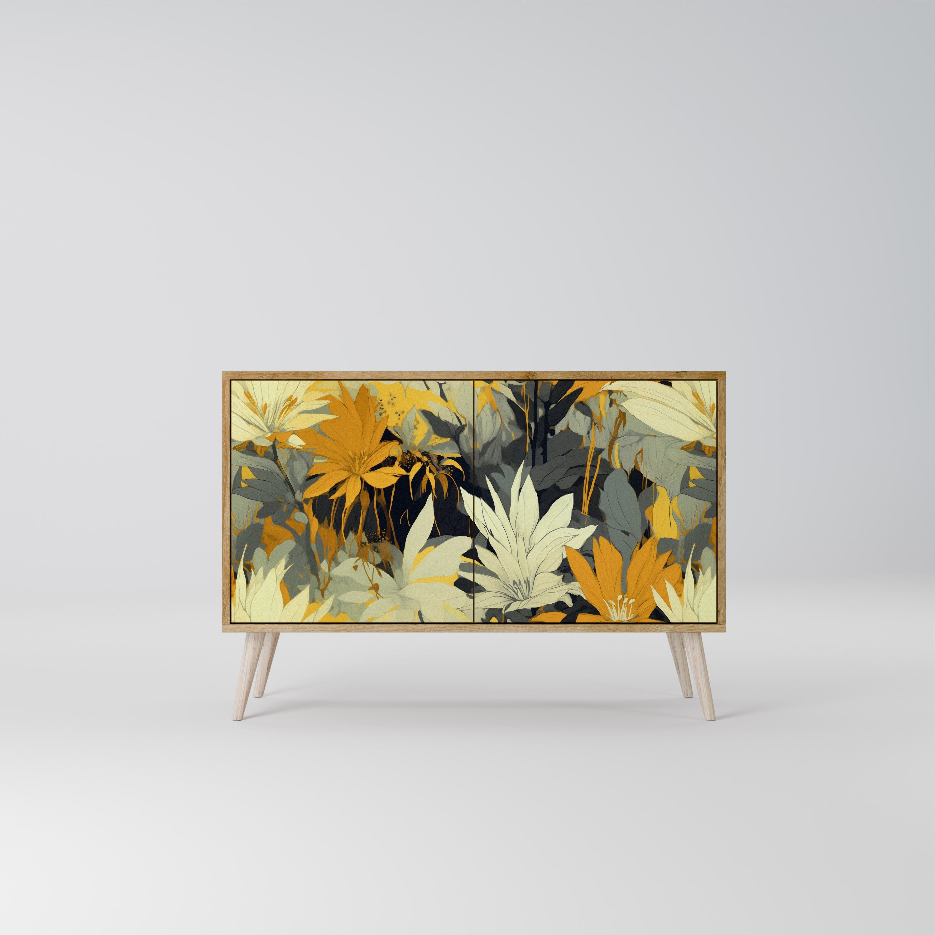 SUNKISSED LILY Sideboard mit 2 Türen in Eichenoptik