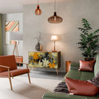 SUNKISSED LILY Sideboard mit 2 Türen in Eiche-Optik