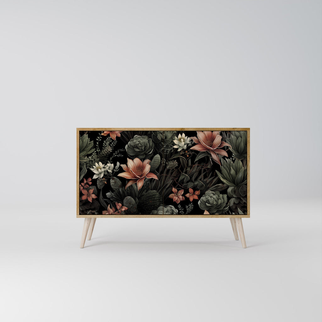 SECRET VERDURE Sideboard mit 2 Türen in Eichenoptik