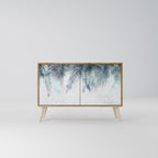 PALM VEIL Sideboard mit 2 Türen in Eiche-Optik