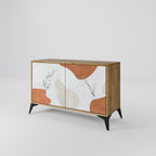 TRANQUIL TWIG Sideboard mit 2 Türen in Eiche-Optik