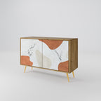 TRANQUIL TWIG Sideboard mit 2 Türen in Eiche-Optik