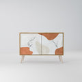 TRANQUIL TWIG Sideboard mit 2 Türen in Eiche-Optik
